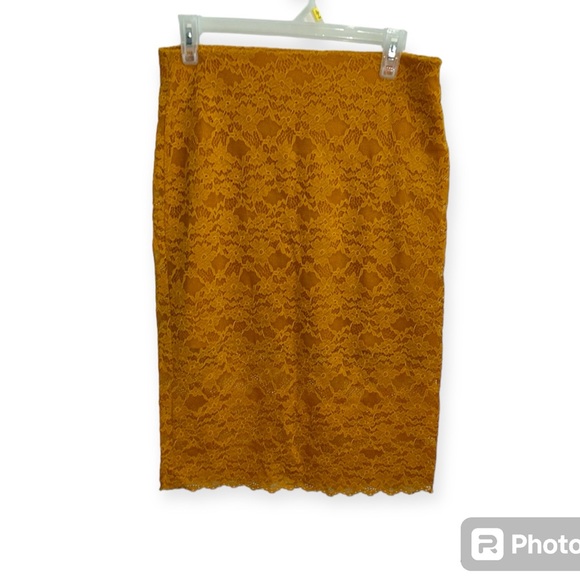 🎀 Zara trafaluc women’s medium lace pencil skirt - Picture 1 of 6